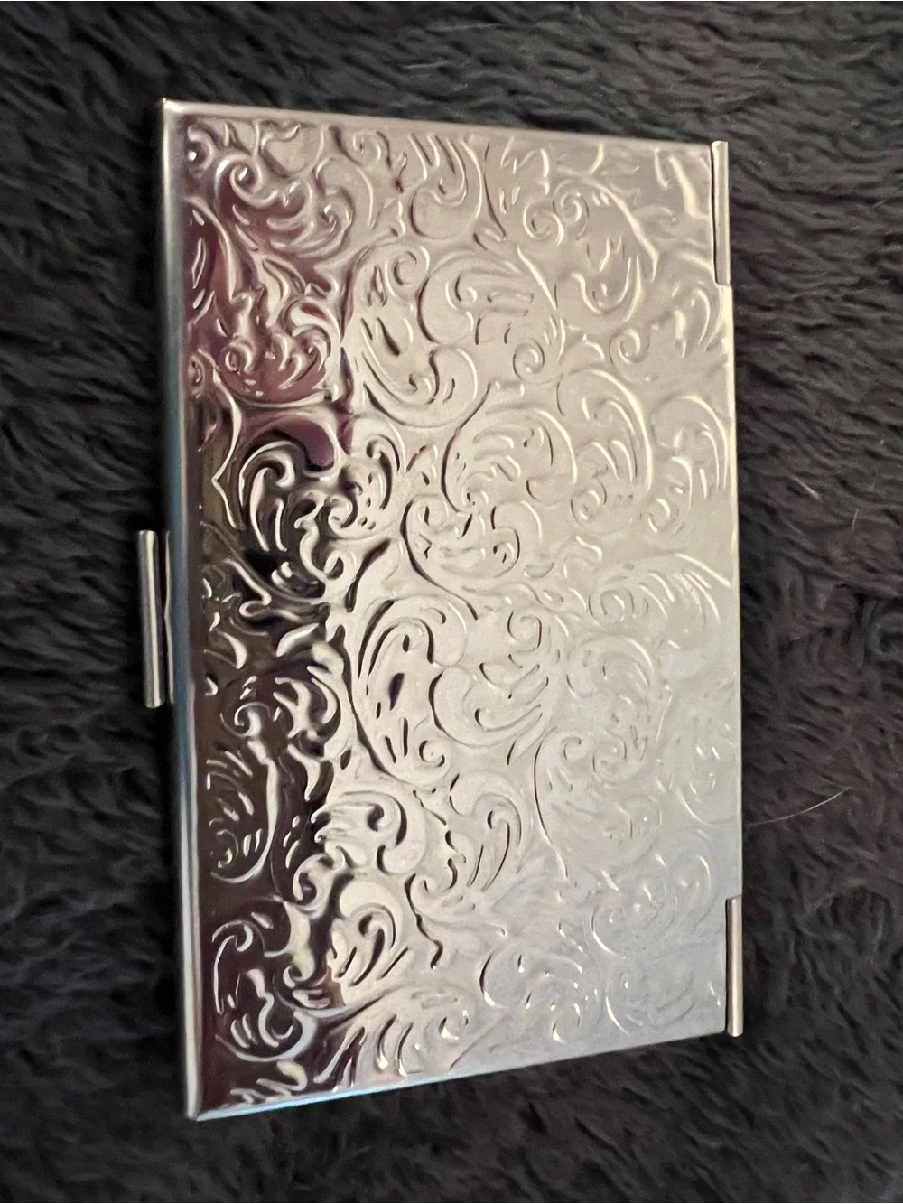 Abalone Shell Pattern Phone Card Wallet - Iridescent